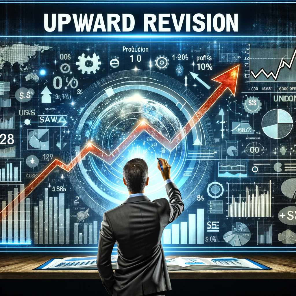 upward revision